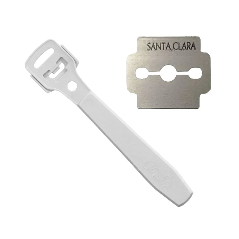 SUPORTE PLáSTICO LAMINA CALOS BRANCO 1 UND SANTA CLARA