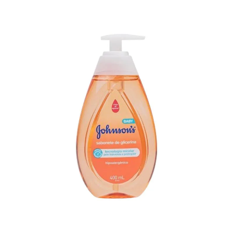 SABONETE LíQUIDO JOHNSON BABY CABEçA AOS PéS 400ML