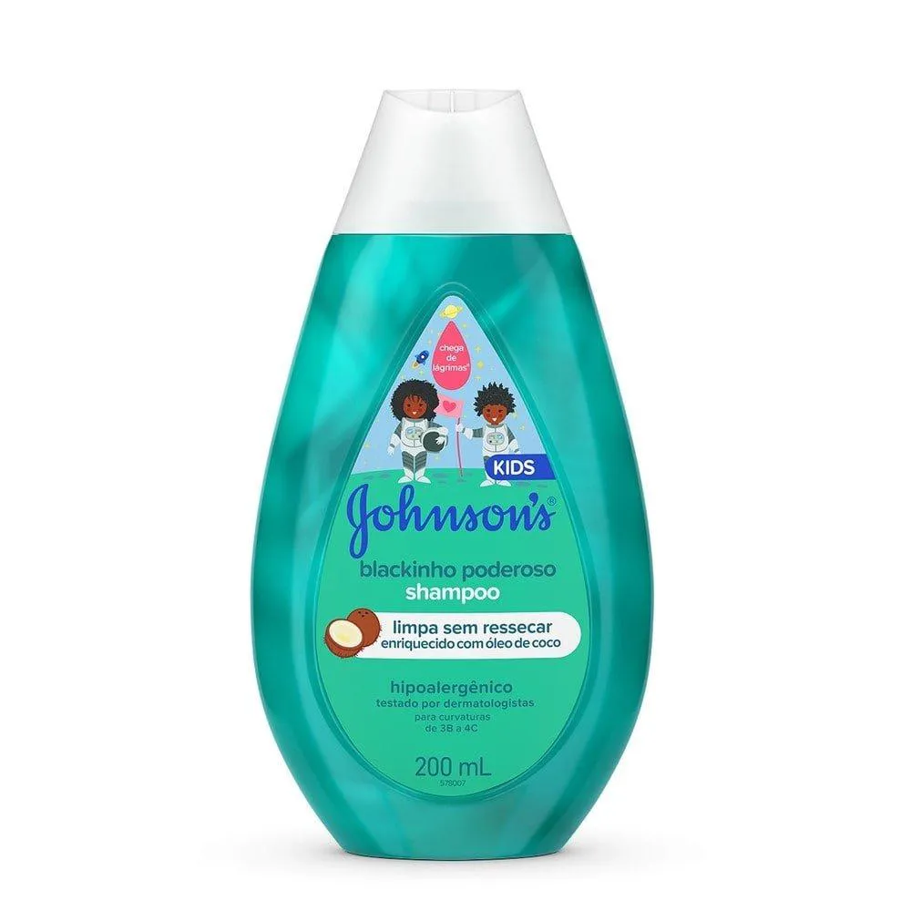 SHAMPOO JOHNSON BABY BLACKINHO PODEROSO 200ML