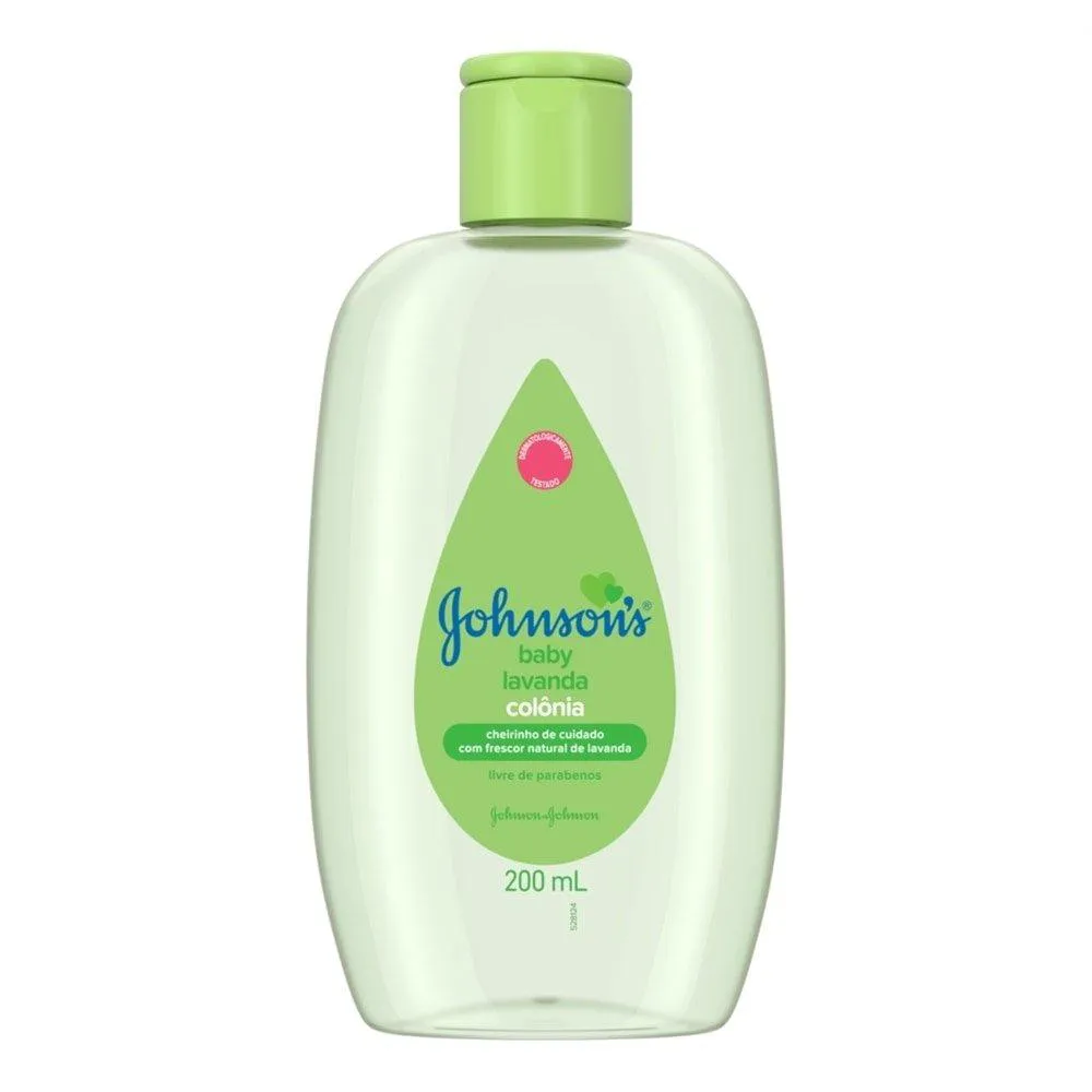 COLôNIA PARA BEBêS REFRESCANTE JOHNSONS BABY LAVANDA 200ML