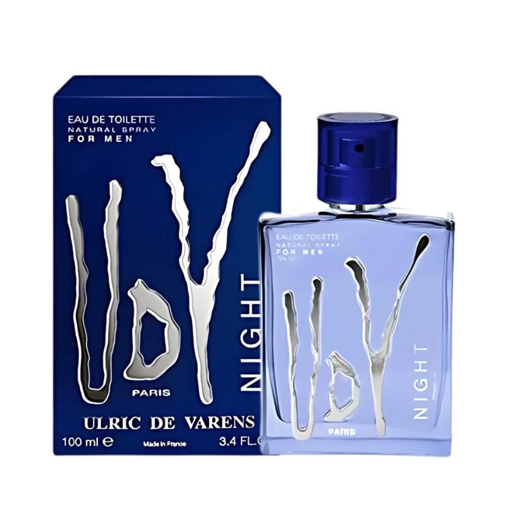 UDV NIGHT EAU DE TOILETTE MASCULINO - ULRIC DE VARENS 100ml