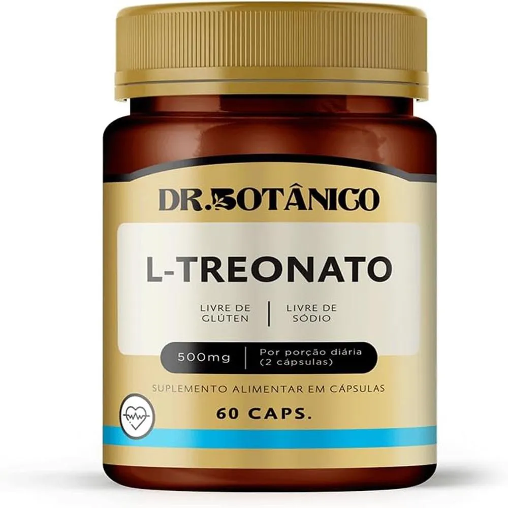 L-TREONATO 500MG 60 CAPS - DR. BOTÂNICO