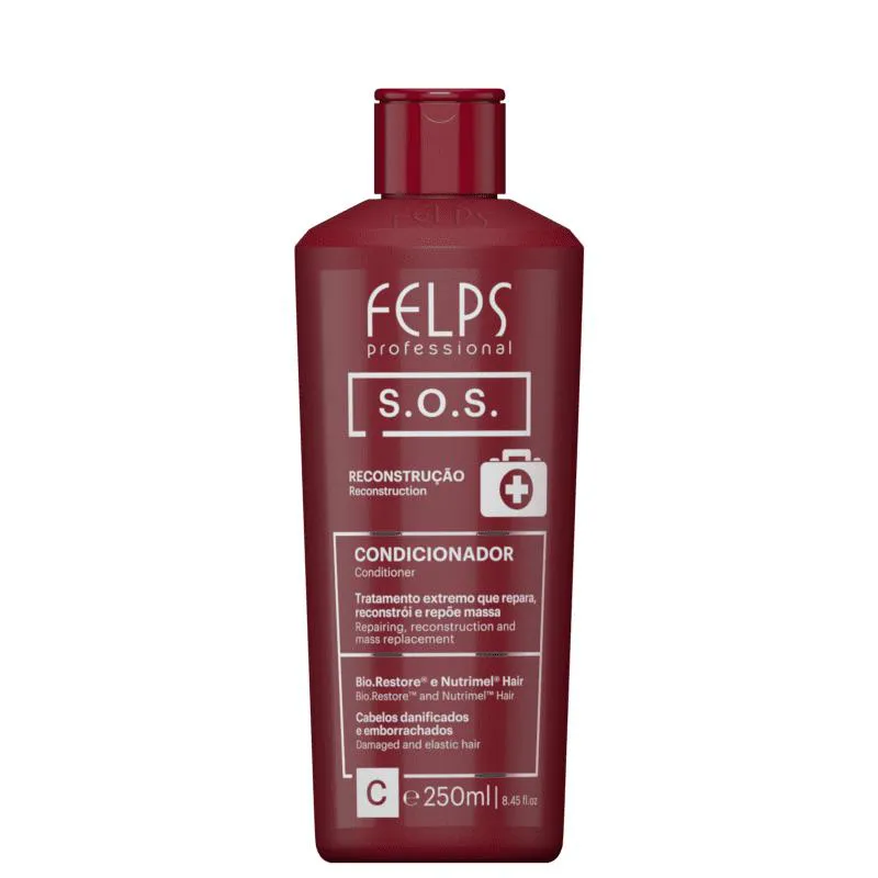 FELPS PROFESSIONAL S.O.S. RECONSTRUçãO - CONDICIONADOR 250ML