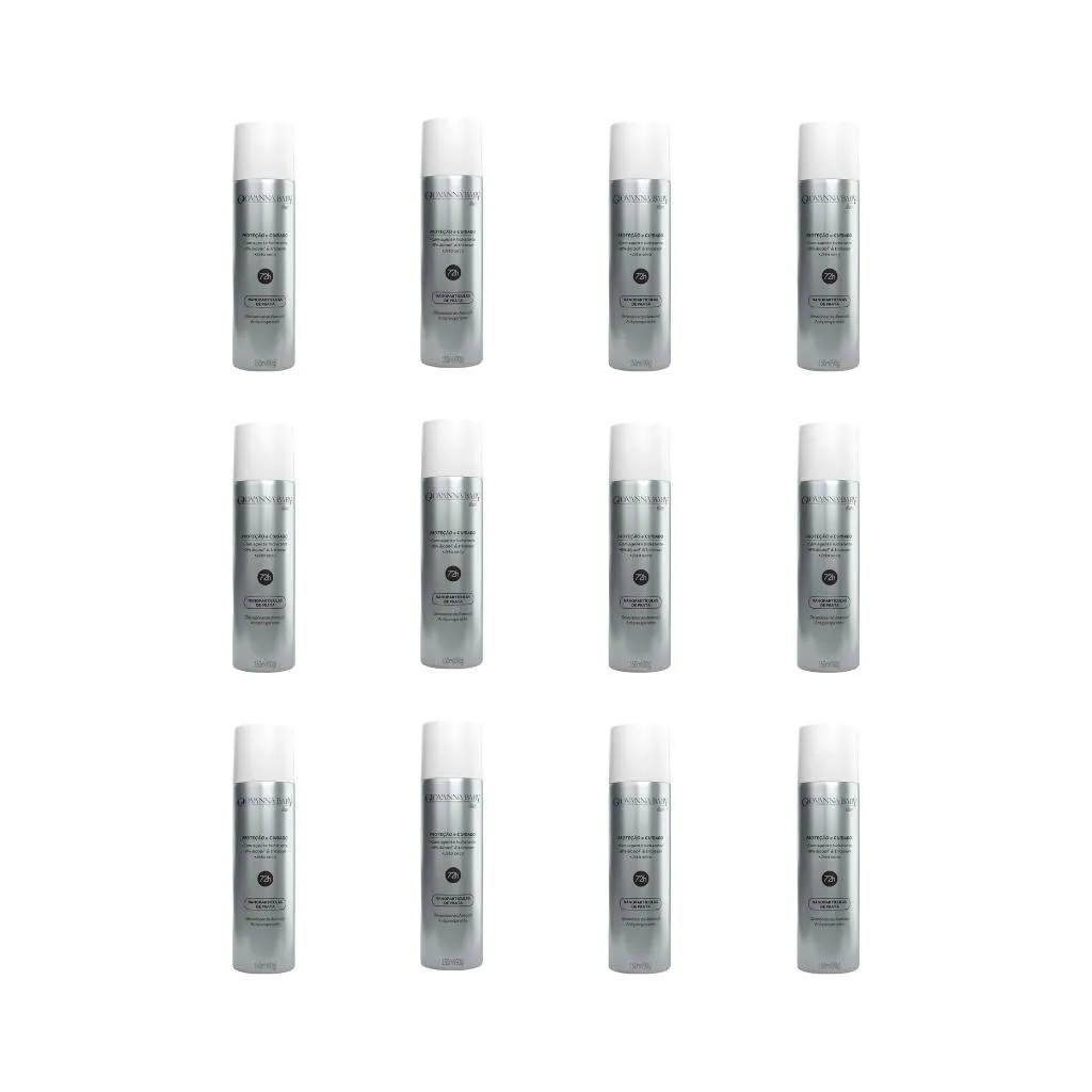 DESODORANTE AERO GIOVANNA BABY 150ML SILVER-KIT C/12UN