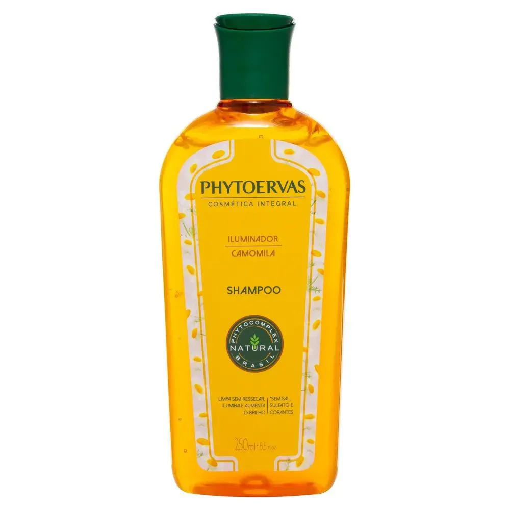 SHAMPOO ILUMINADOR CAMOMILA PHYTOERVAS 250ML