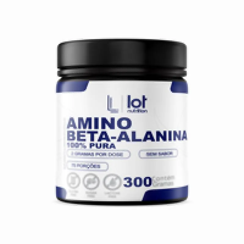 BETA ALANINA 300G RESISTêNCIA FíSICA PRé-TREINO SEM ESTíMULO