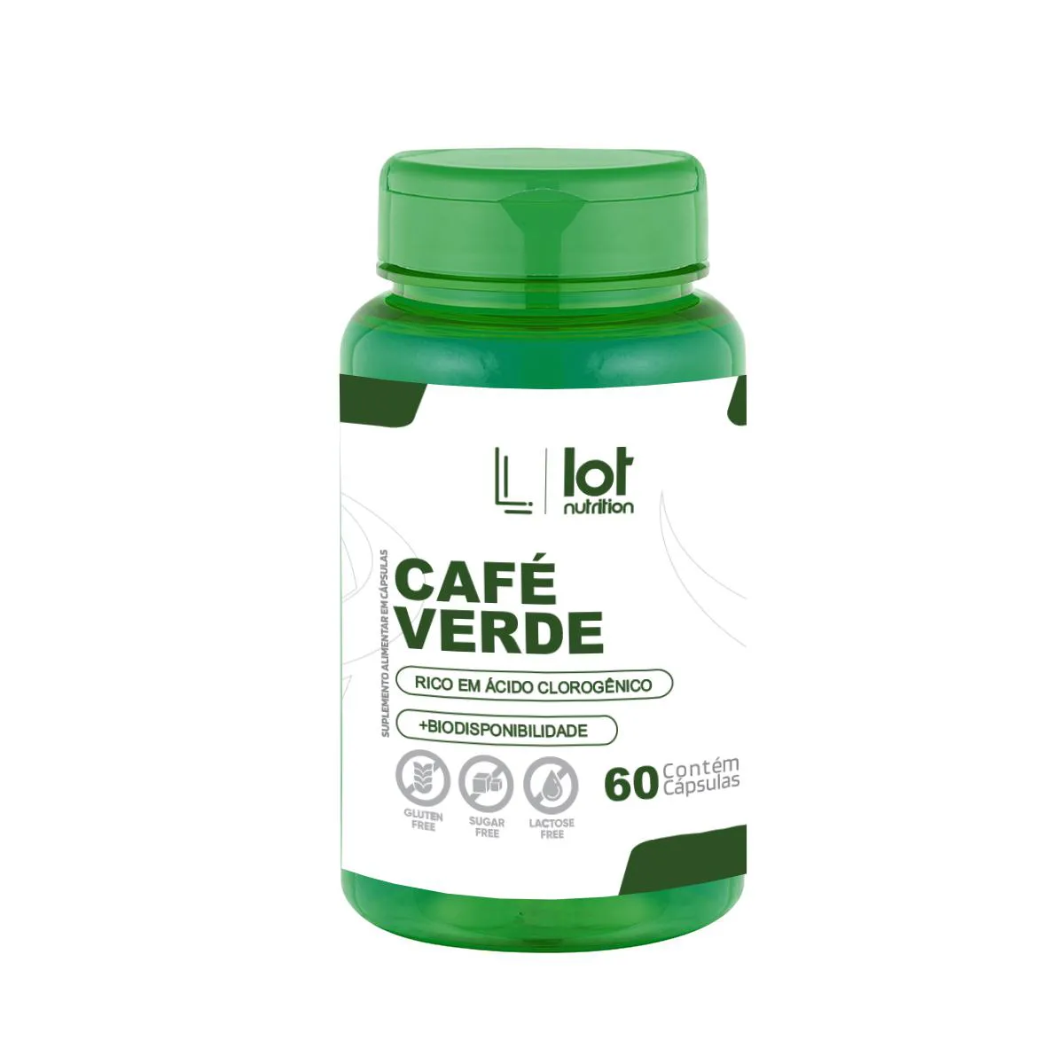 CAFé VERDE 300MG 60 CáPSULAS TERMOGêNICO NATURAL QUEIMA DE GORDURA
