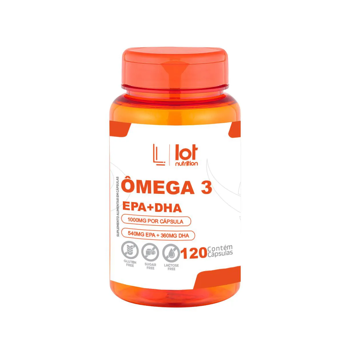 ÔMEGA 3 1000MG 120 CáPSULAS SAúDE CARDIOVASCULAR