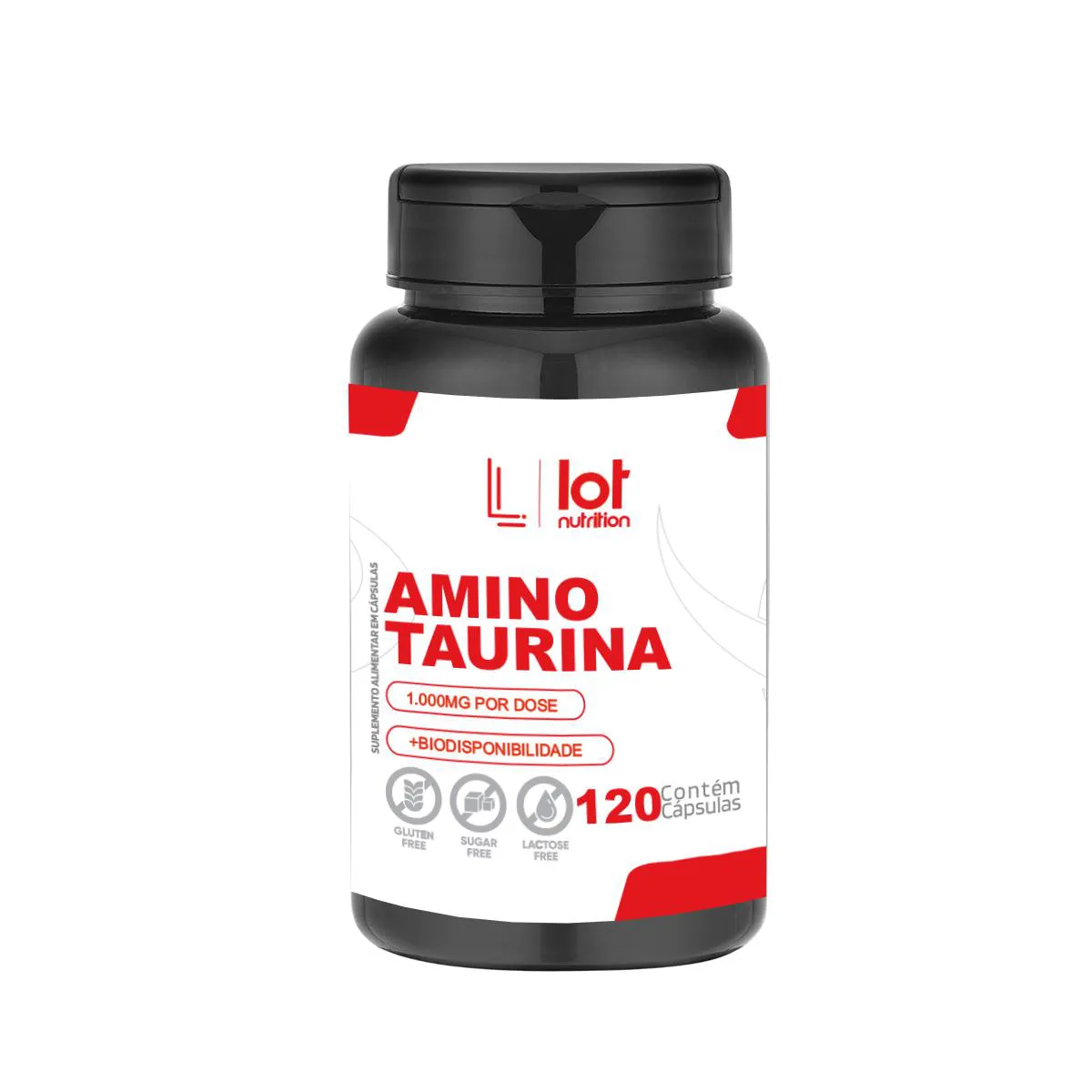 TAURINA 1000MG 120 CáPSULAS