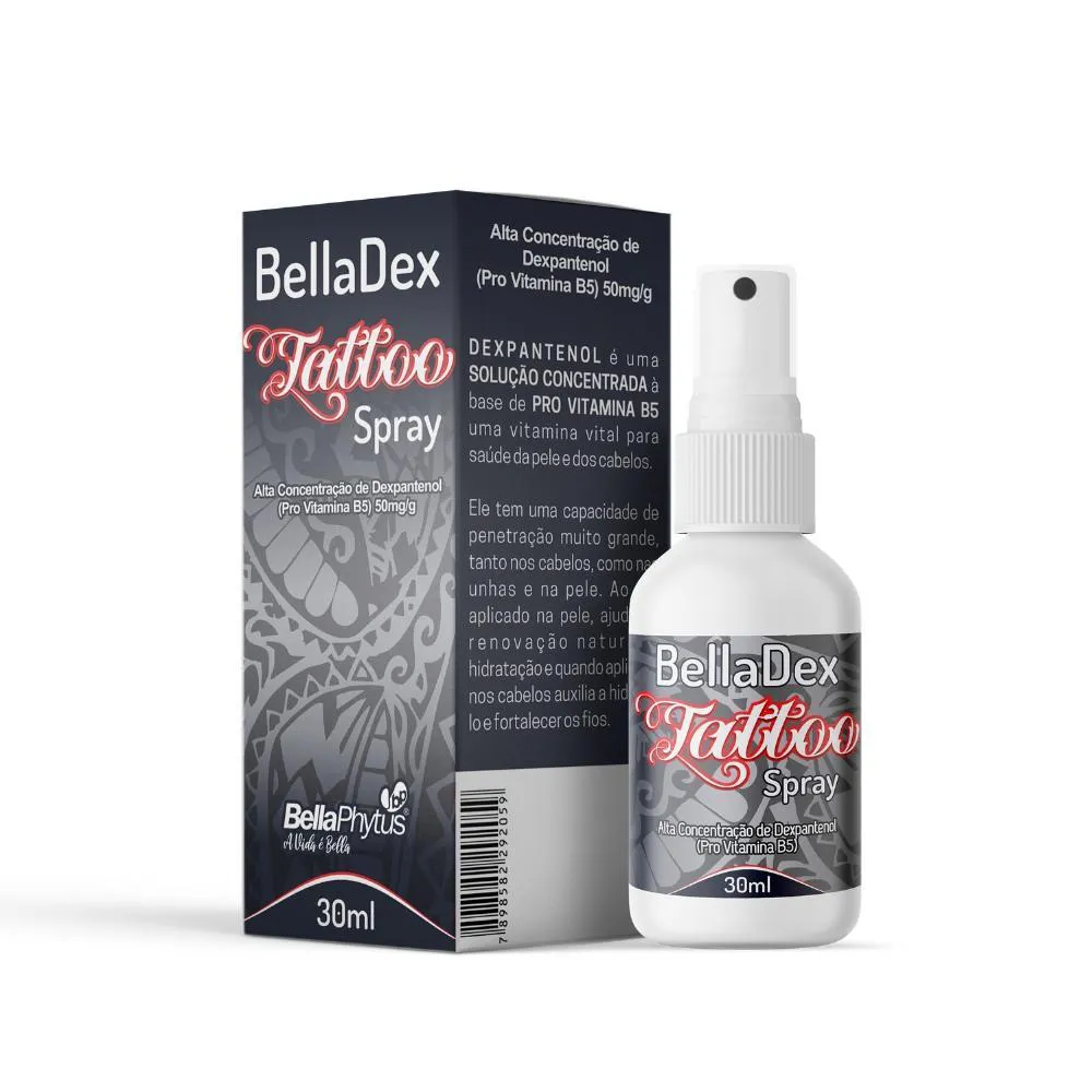 BELLADEX TATTOO DEXPANTENOL SPRAY 30ML - BELLAPHYTUS