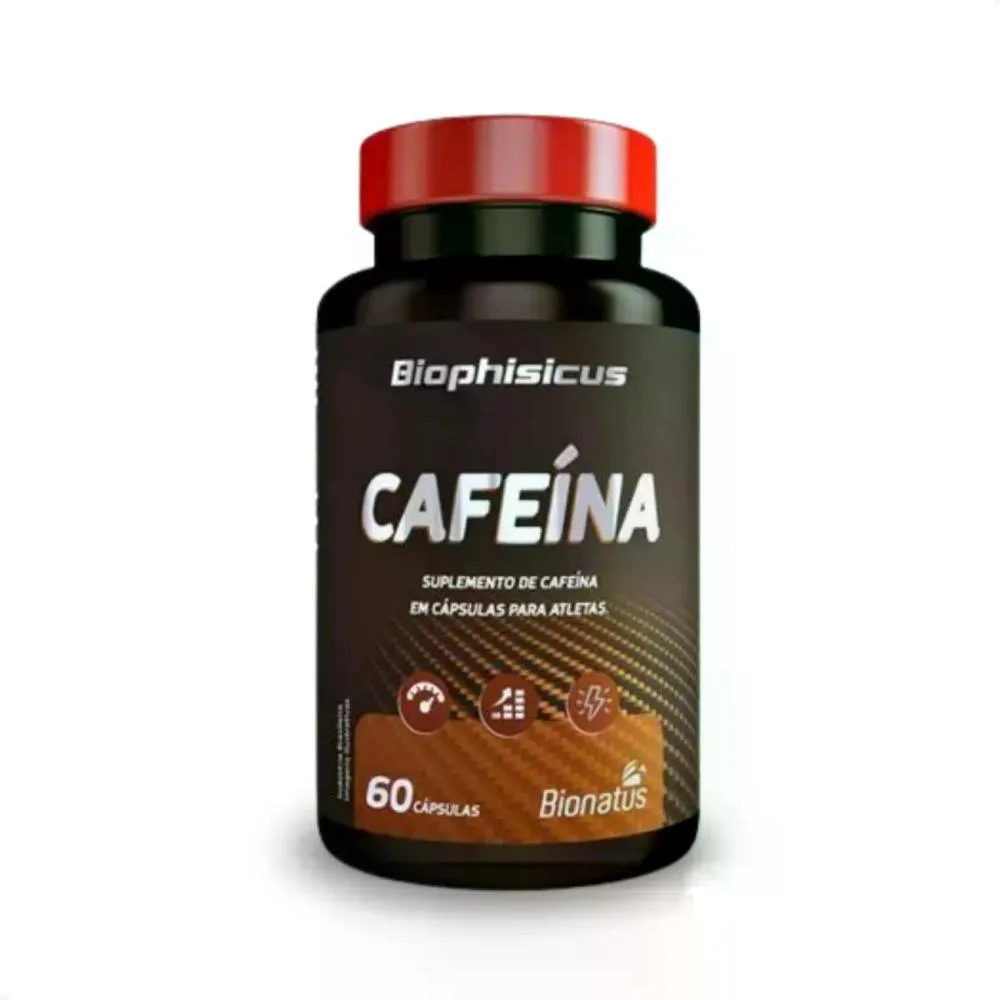 CAFEíNA 400MG COM 60 CáPSULAS BIOPHISICUS - BIONATUS