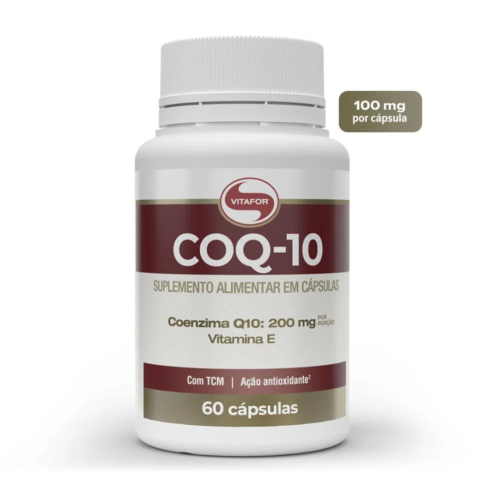 COENZIMA Q10 100MG 60CAP - VITAFOR