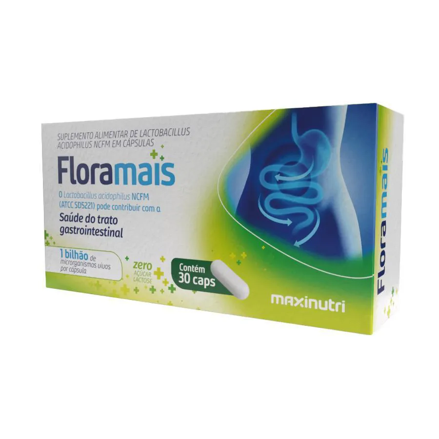 FLORAMAIS 30 CáPSULAS - MAXINUTRI