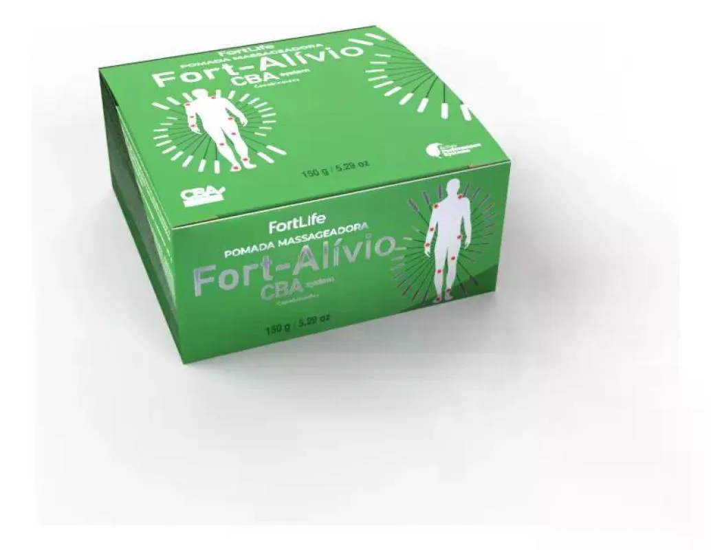 FORT-ALíVIO CBA SYSTEM POMADA MASSAGEADORA 150G - FORTLIFE