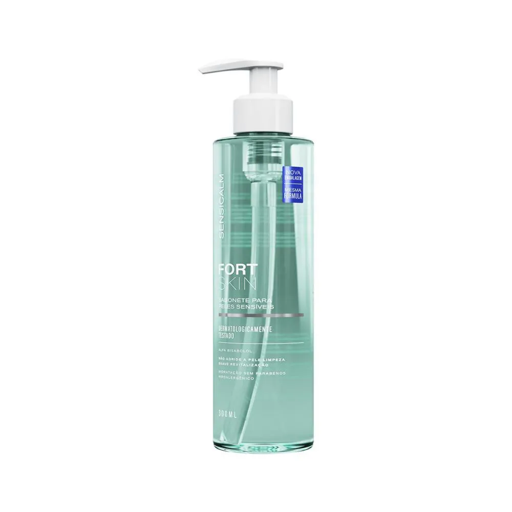 FORTSKIN SABONETE DERMO FACIAL SENSICALM - FORTLIFE