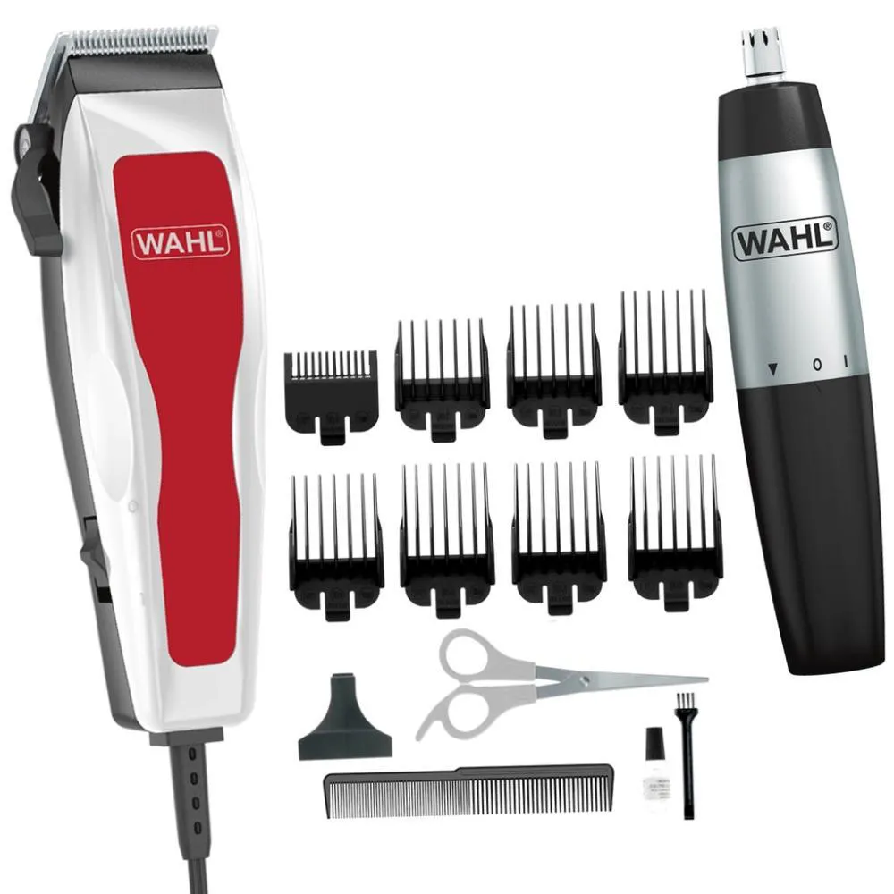 MáQUINA DE CORTAR O CABELO STYLE PRO 127V + APARADOR DE PELOS WAHL TRIMMER NASAL WAHL