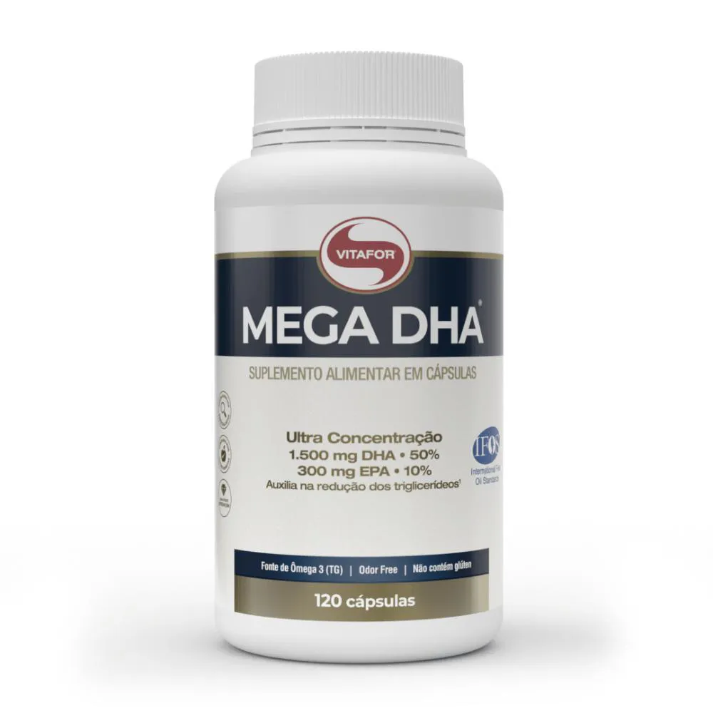 MEGA DHA 120CAP - VITAFOR