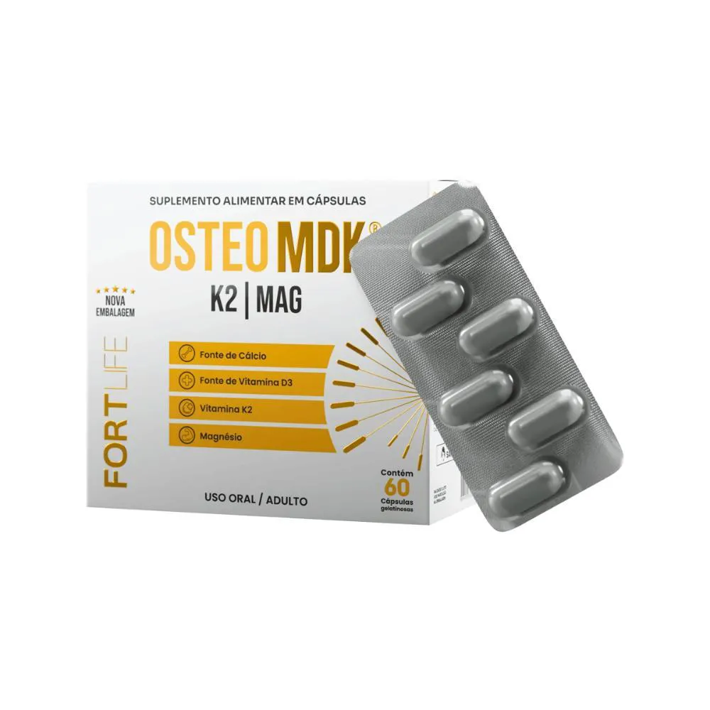OSTEO MDK 60 CáPSULAS - FORTLIFE