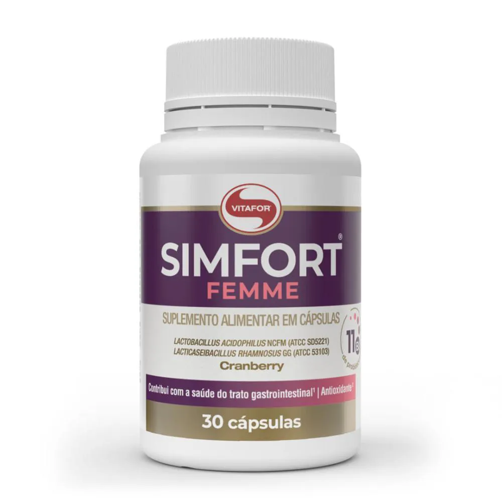 SIMFORT FEMME 650MG 30CAP - VITAFOR