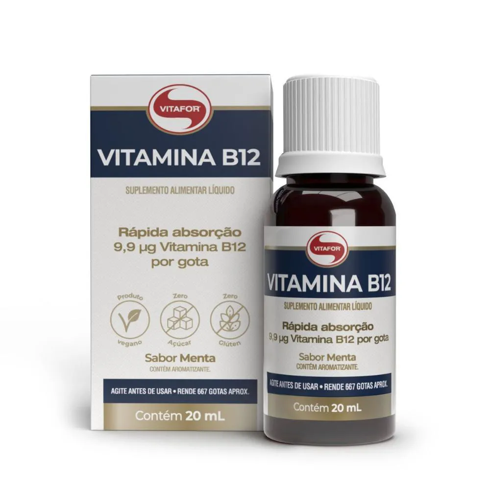 VITAMINA B12 20ML - VITAFOR