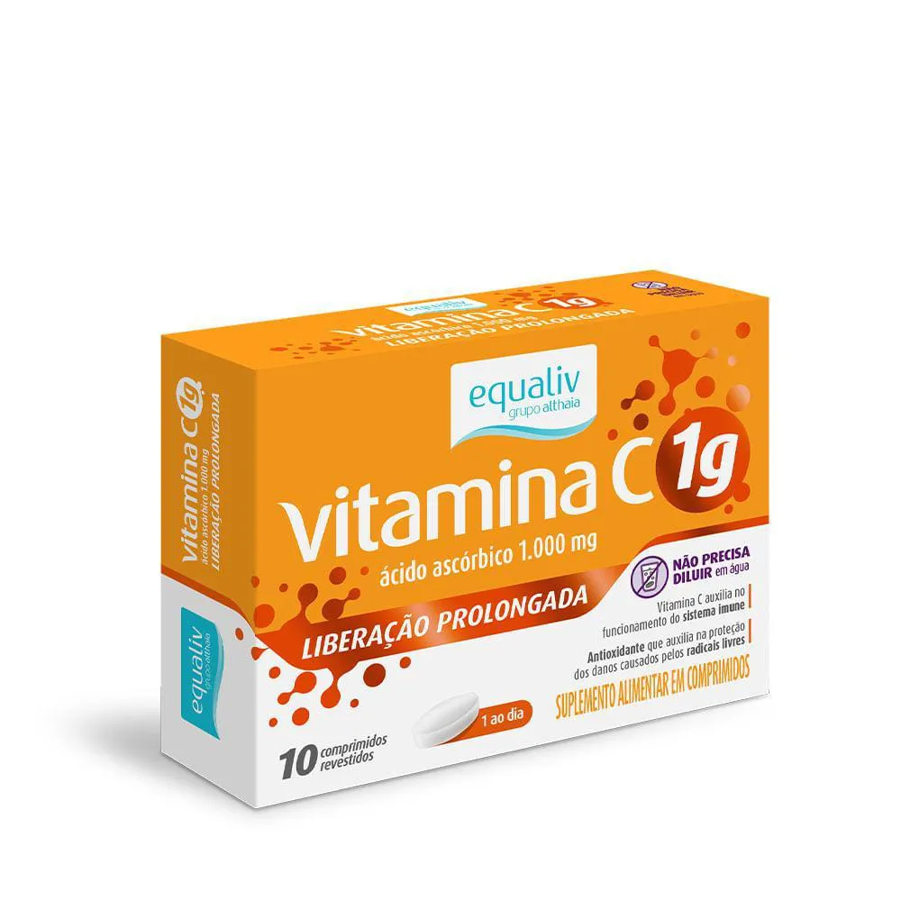 VITAMINA C 1G 10 COMPRIMIDOS- EQUALIV