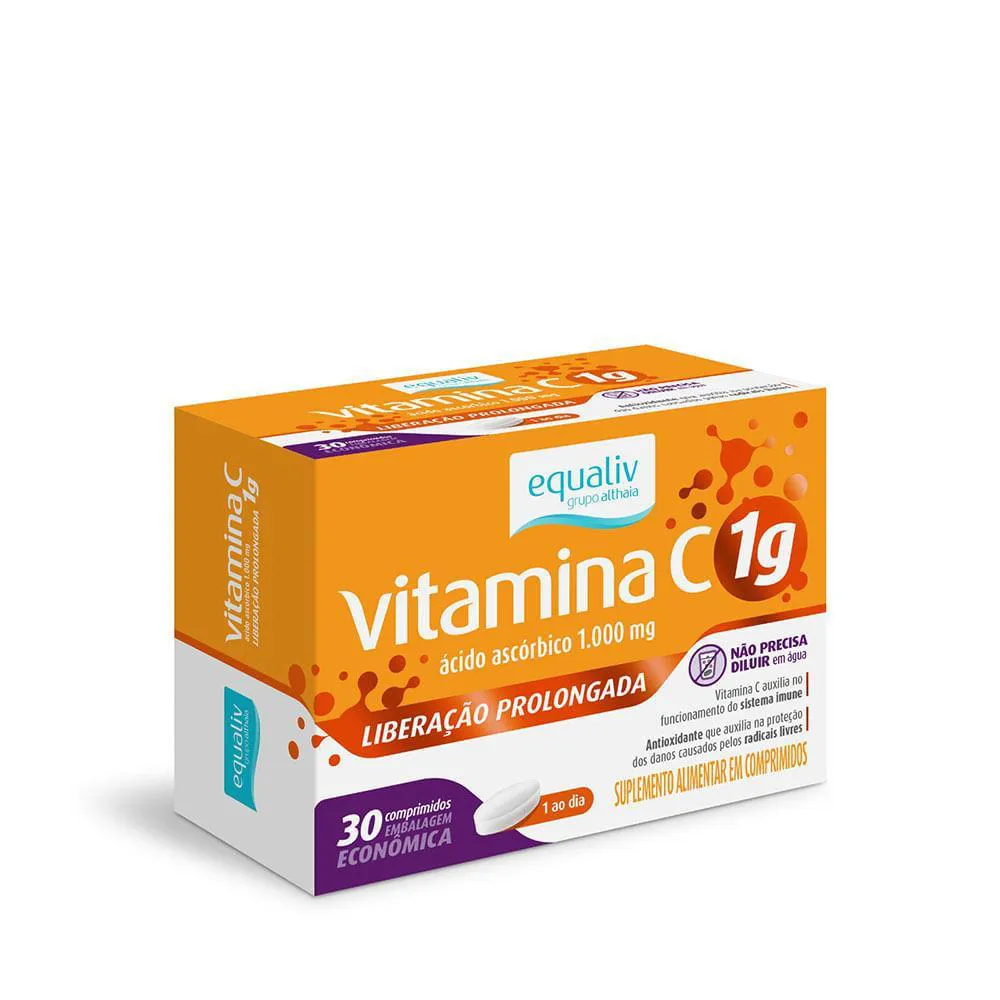 VITAMINA C 1G 30 COMPRIMIDOS- EQUALIV