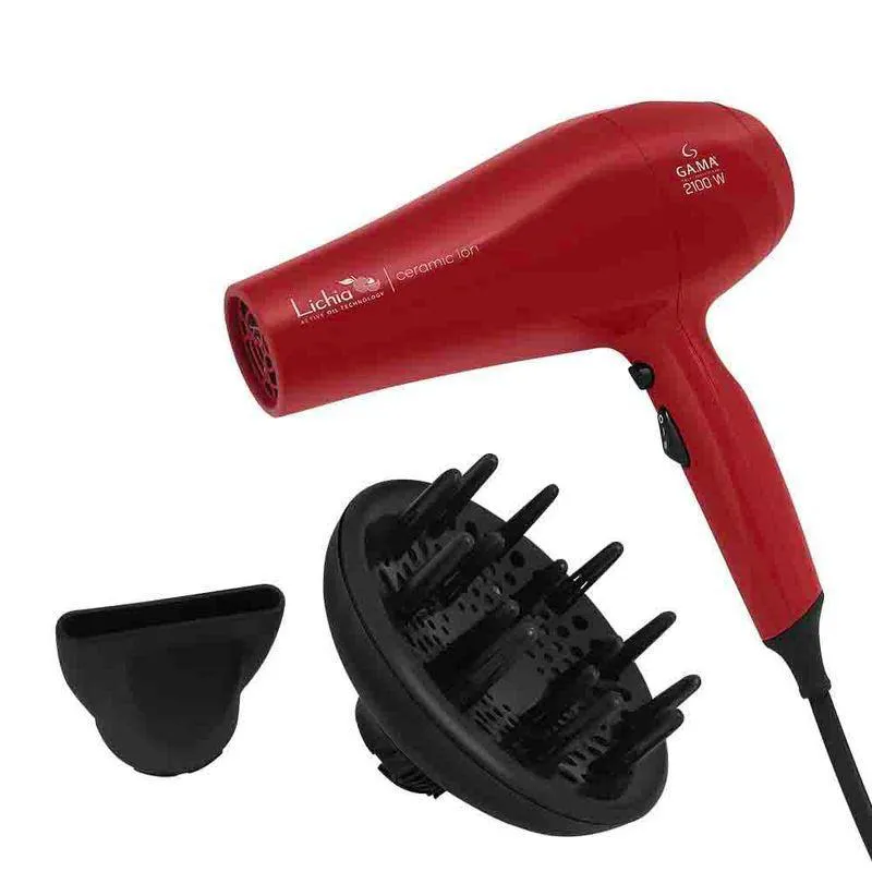SECADOR DE CABELO GAMA LICHIA CERAMIC 2100W 220V