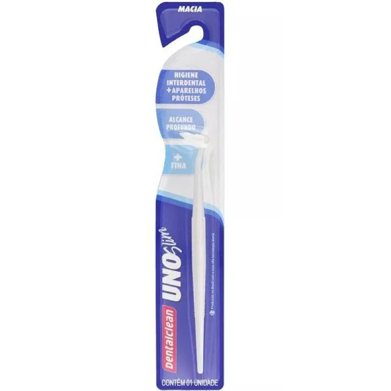ESCOVA DENTAL MACIA SLIM DENTALCLEAN UNO
