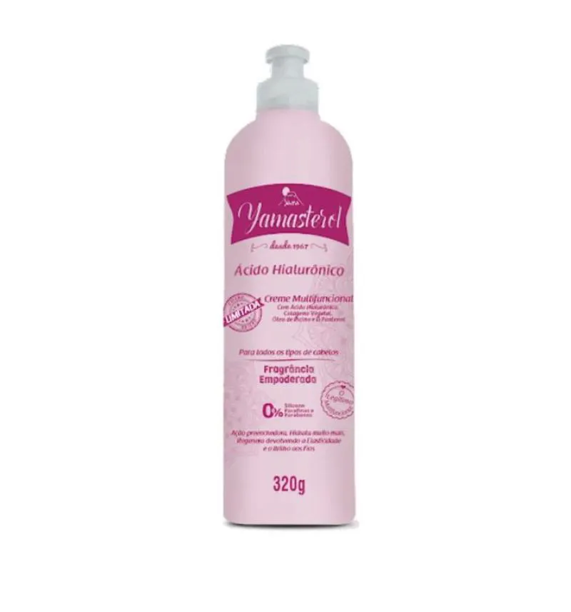 CREME HIDRATANTE CAPILAR YAMASTEROL BEAUTY CARE HIALURôNICO 320G
