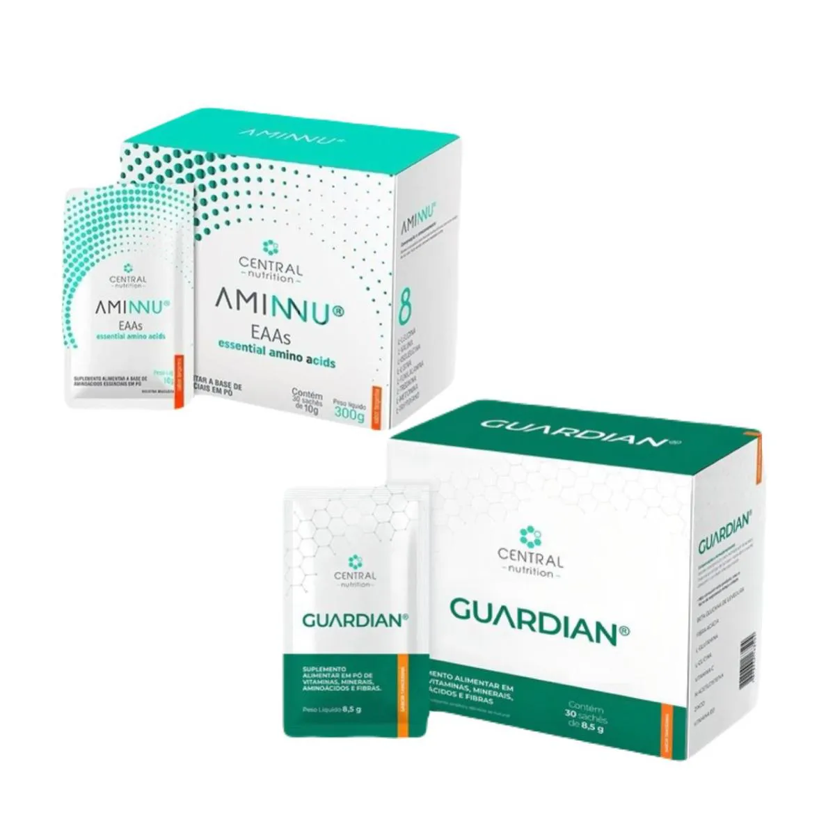 AMINNU EAAS10G + GUARDIAN8,5G- TANGERINA- CENTRAL NUTRITION