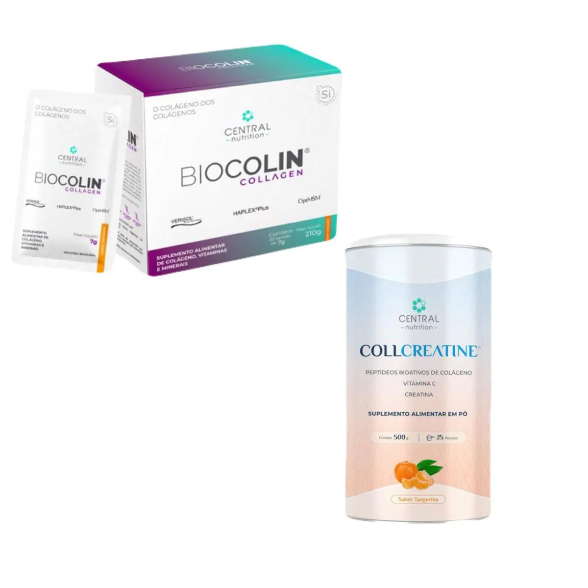 BIOCOLIN COLLAGEN+COLLCREATINE- TANGERINA- CENTRAL NUTRITION