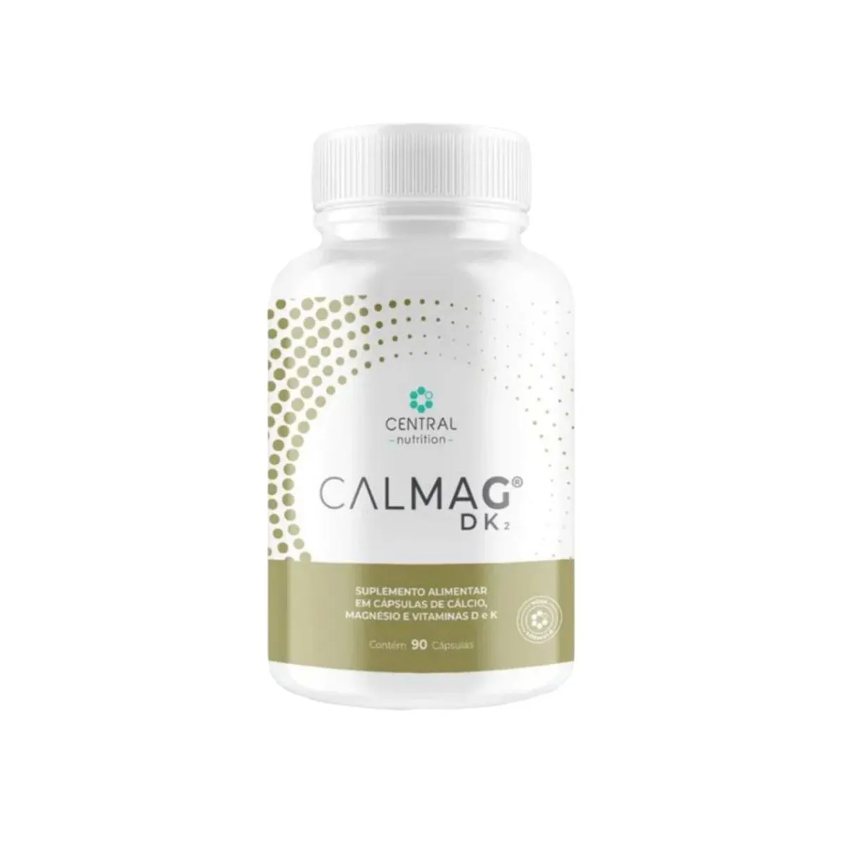 CALMAG D K2 - 90 CáPSULAS - CENTRAL NUTRITION SEM Sabor