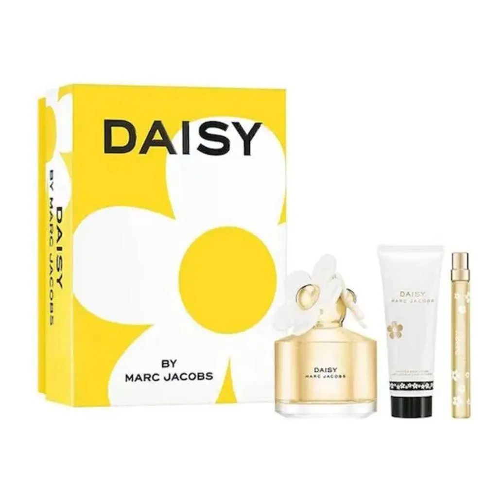 KIT DAISY + LOçãO CORPORAL + MINI EAU DE TOILETTE FEMININO-100 ML