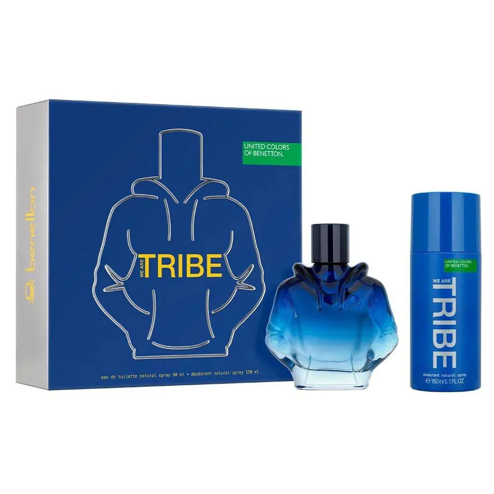 KIT TRIBE + DESODORANTE EAU DE TOILETTE MASCULINO-90 ML