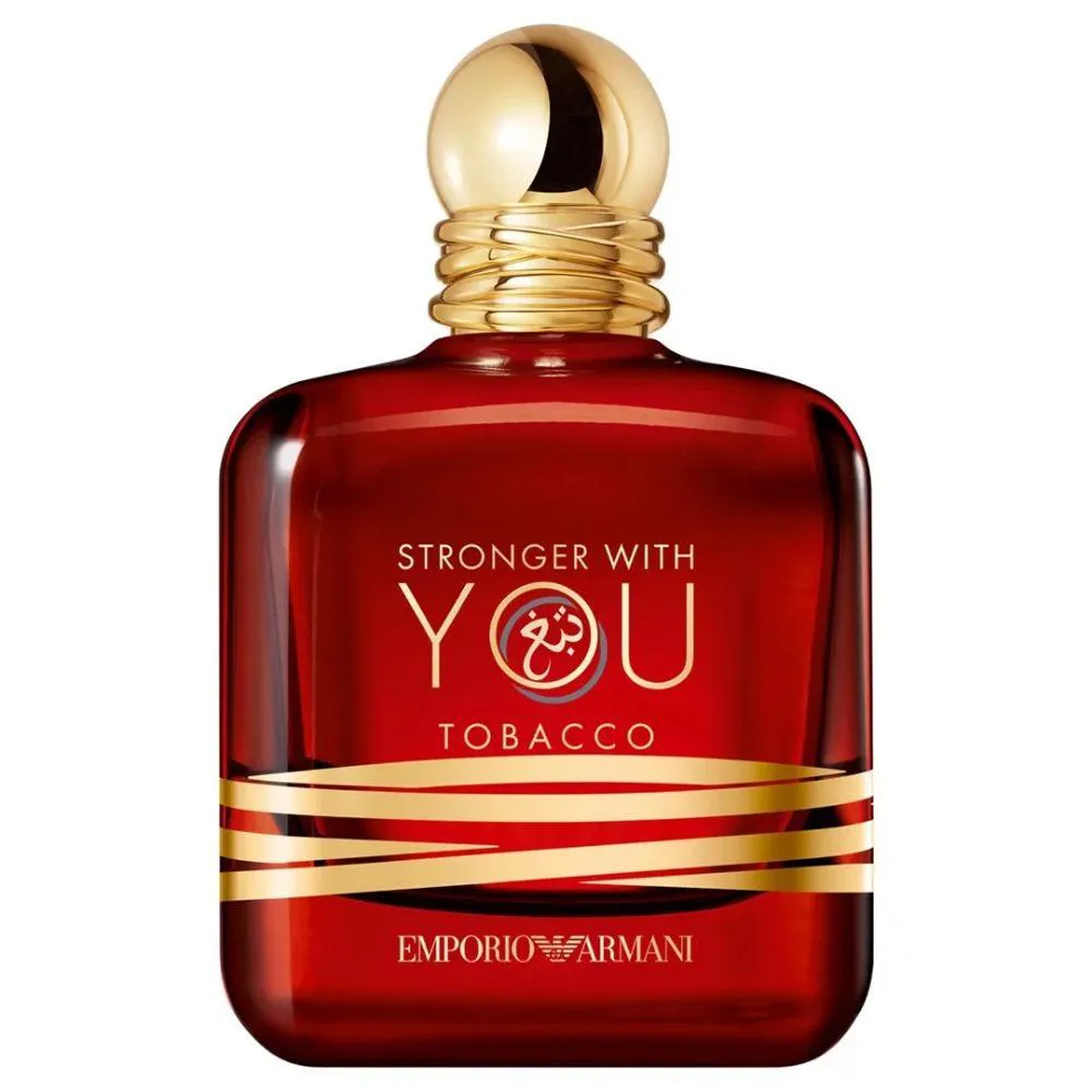 STRONGER WITH YOU TOBACCO GIORGIO ARMANI EAU DE PARFUM MASCULINO-100 ML
