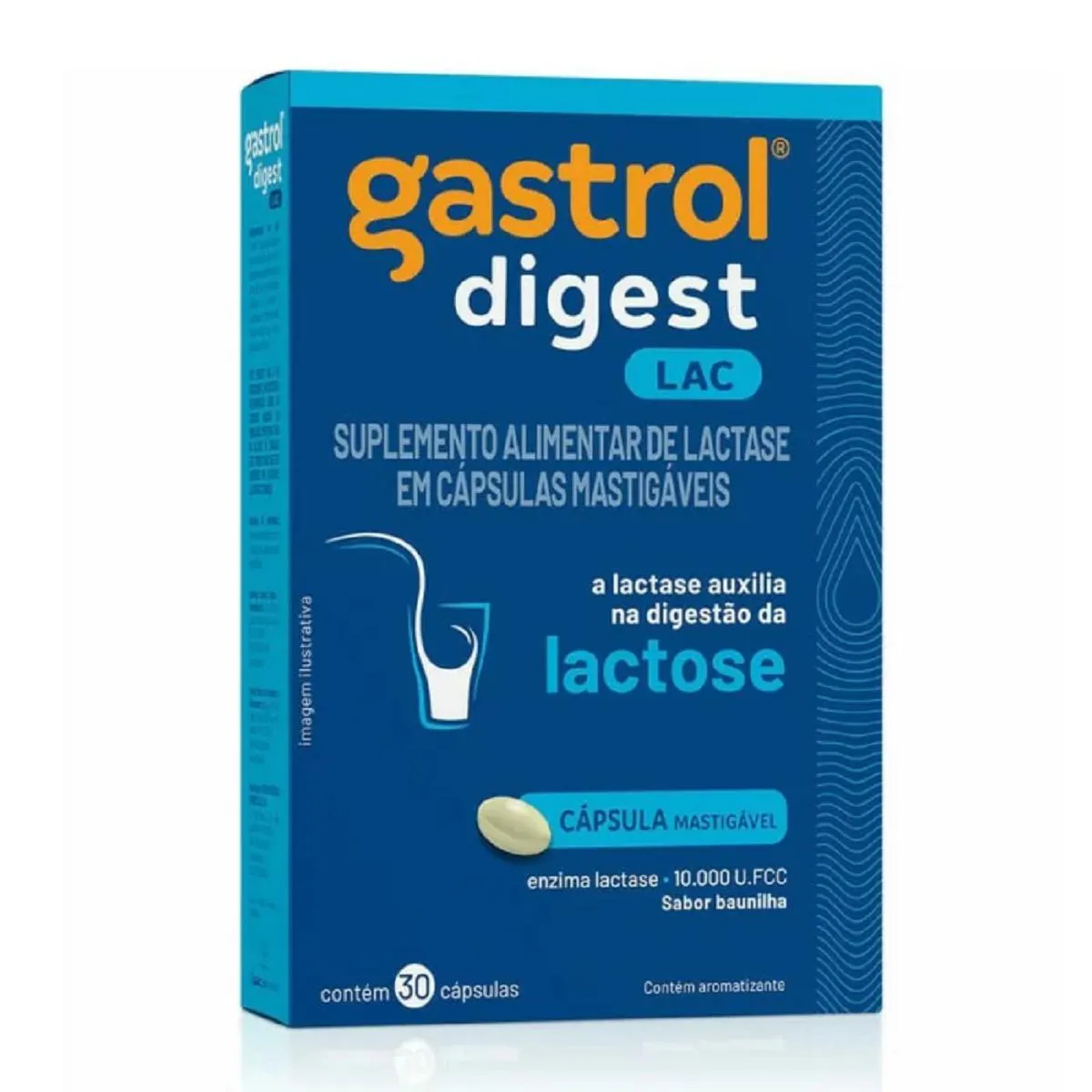 GASTROL DIGEST LAC COM 30 CáPSULAS MASTIGáVEIS - SOROCAPS