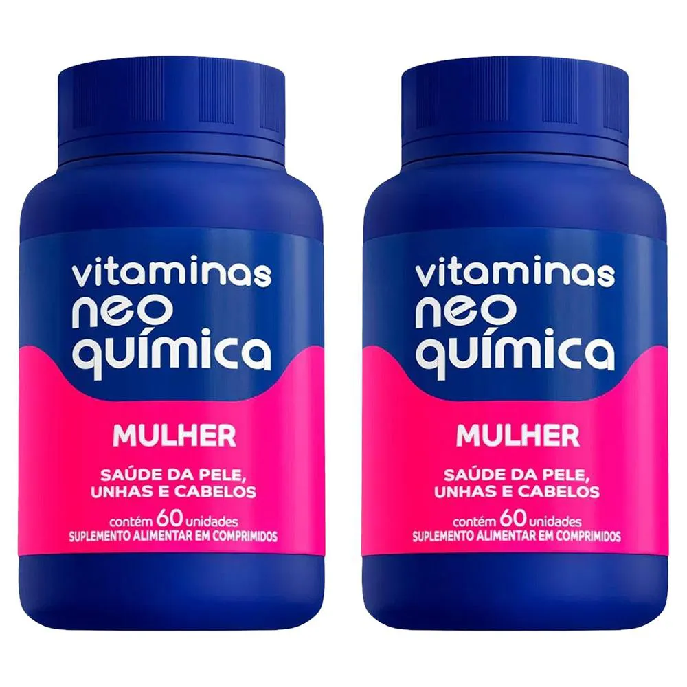 KIT 2 SUPLEMENTO ALIMENTAR MULHER 60CPR - NEO QUíMICA