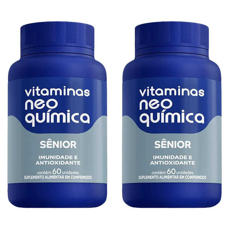 KIT 2 SUPLEMENTO AZ SêNIOR IMUNIDADE 60CPR - NEO QUIMICA