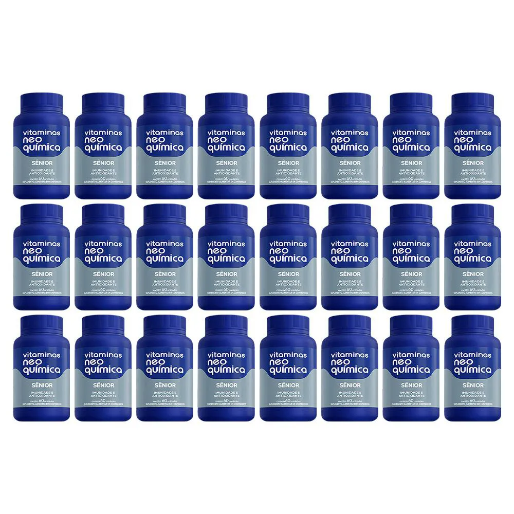 KIT 24 SUPLEMENTO AZ SêNIOR IMUNIDADE 60CPR - NEO QUIMICA