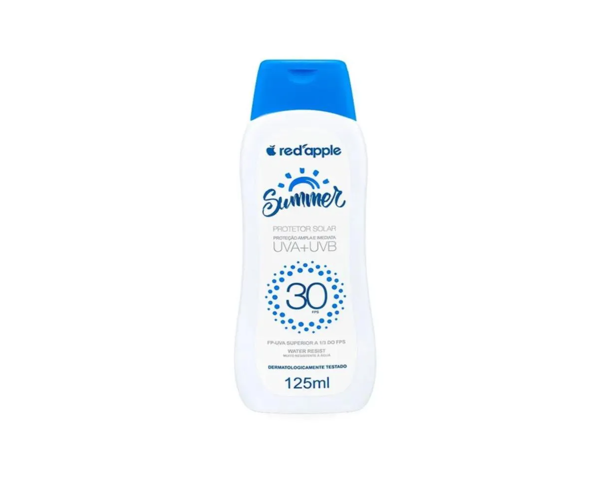 PROTETOR SOLAR FPS 30 SUMMER 125ML - RED APPLE