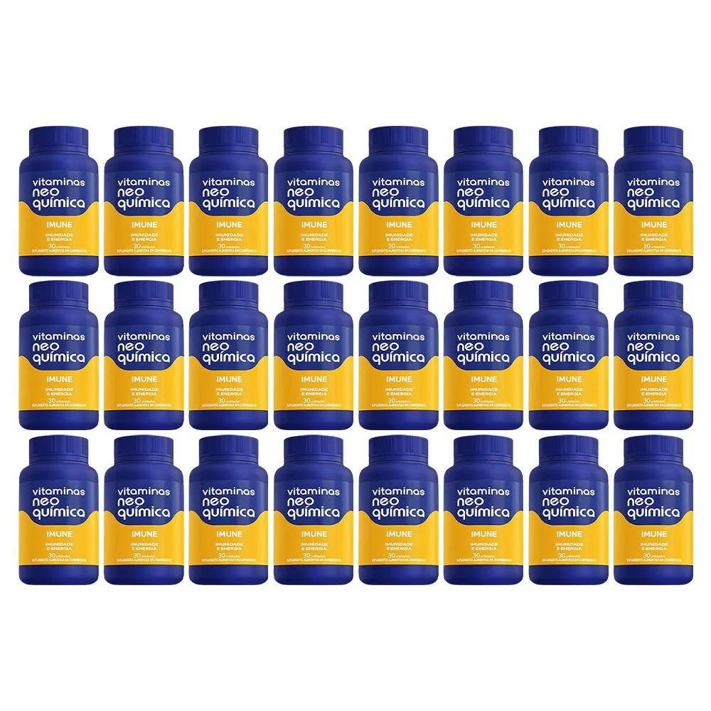 KIT 24 SUPLEMENTO ALIMENTAR IMUNE 30CPR - NEO QUíMICA