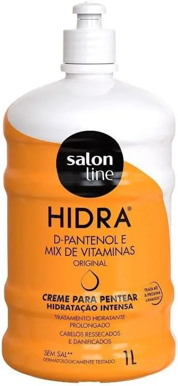 CREME PARA PENTEAR SALON LINE HIDRA ORIGINAL 1L