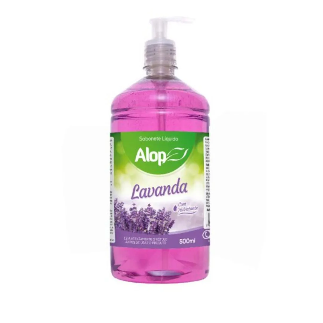 SABONETE LíQUIDO COM HIDRATANTE LAVANDA 500ML AL