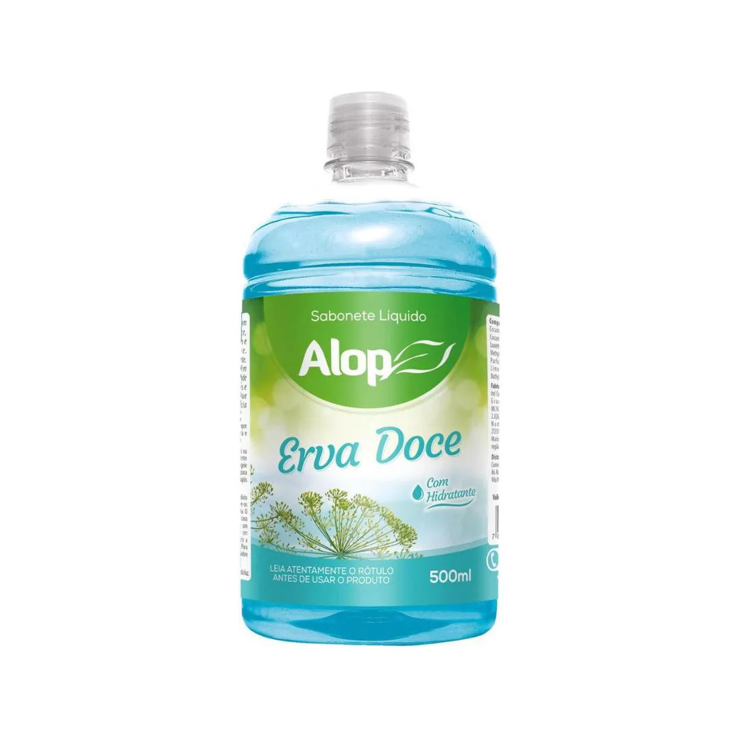 SABONETE LíQUIDO HIDRATANTE DE ERVA DOCE 500ML