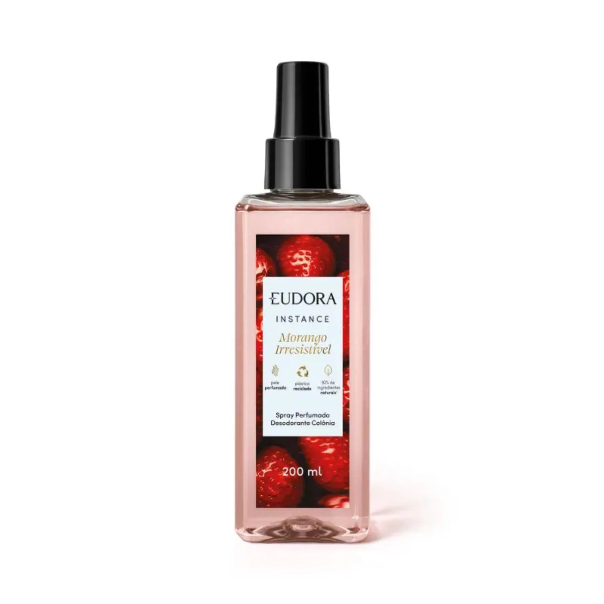 BODY SPLASH EUDORA INSTANCE MORANGO IRRESISTíVEL 200ML