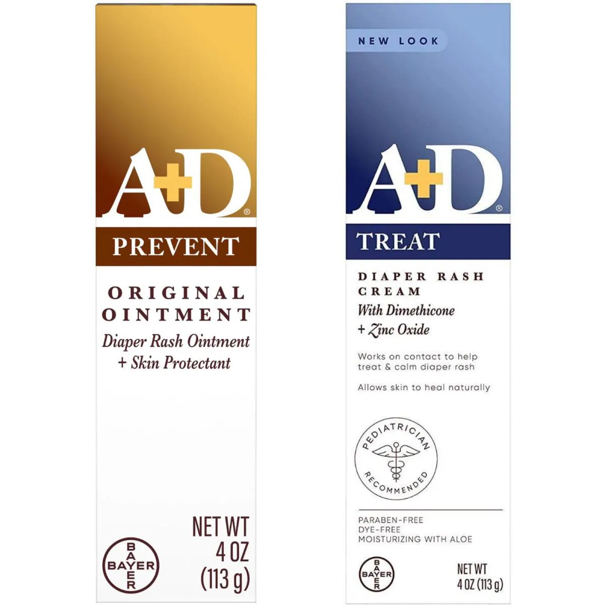 KIT POMADA A+D PREVENT  E TRATAMENTO ORIGINAL 113 G