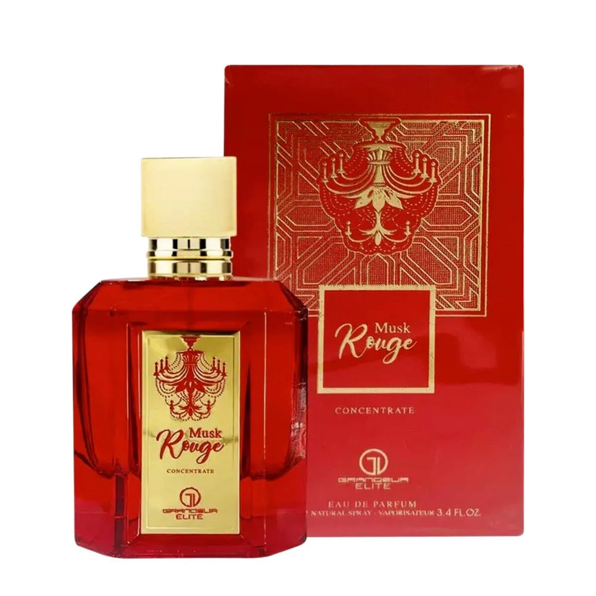 GRANDEUR ELITE ROUGE MUSK CONCENTRATE EAU DE PARFUM - PERFUME FEMININO 100ML