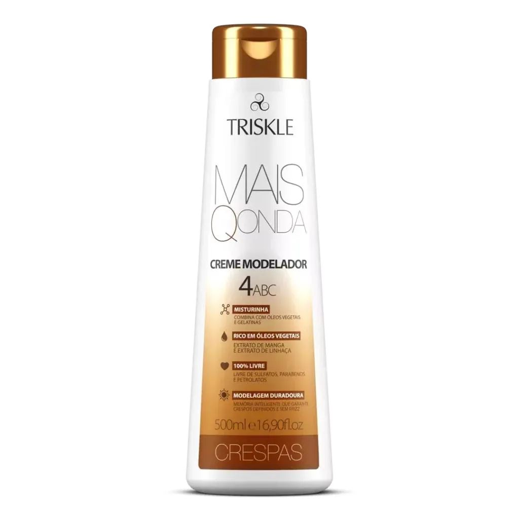 MODELADOR CRESPOS MAIS Q ONDA 500ML - TRISKLE