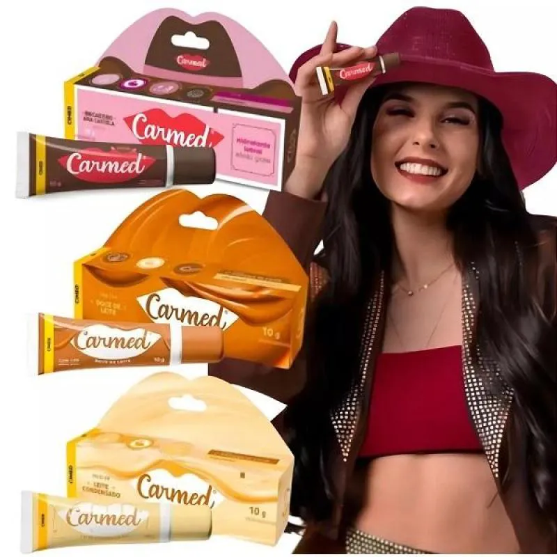 KIT CARMED BOIADEIRA BRIGADEIRO DOCE DE LEITE E CONDENSADO