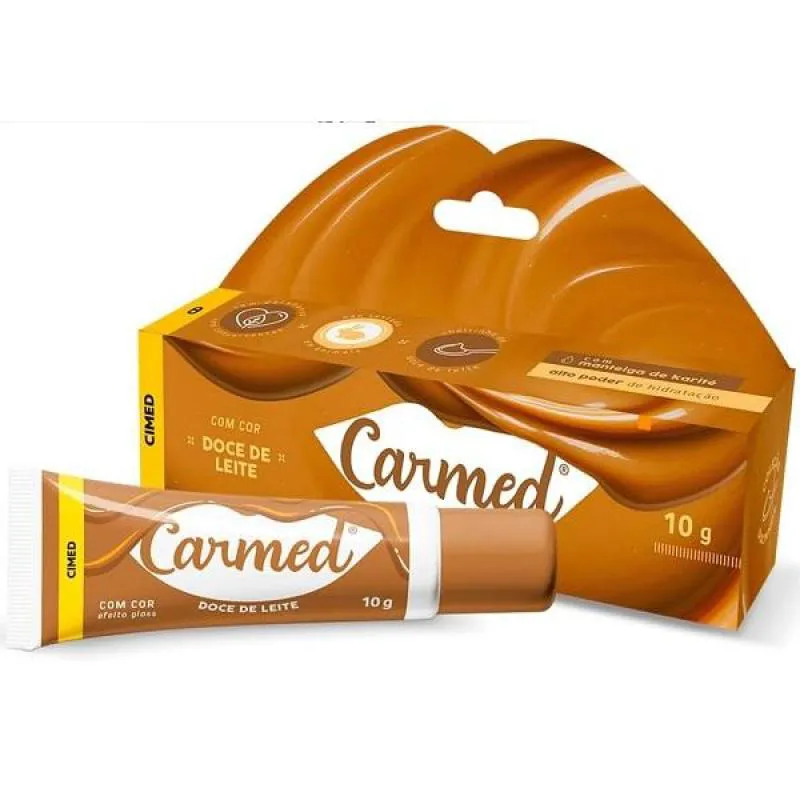 CARMED HIDRATANTE LABIAL DOCE DE LEITE 10G